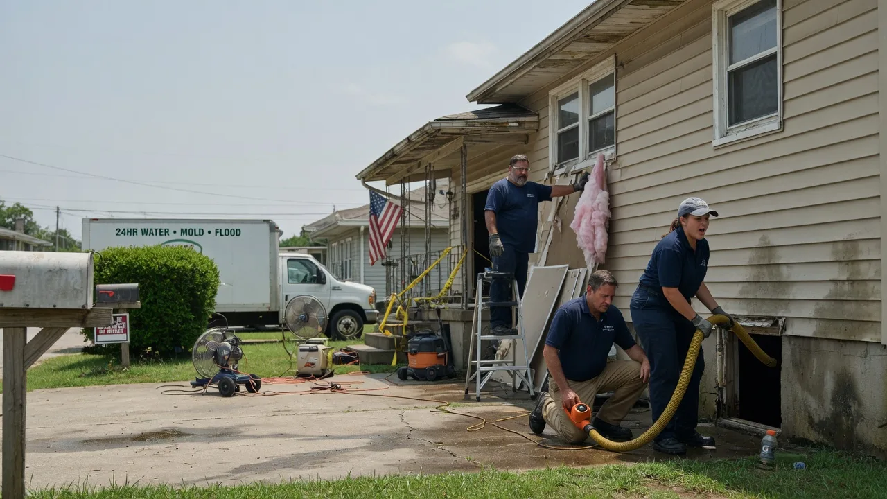 Water Damage Repair in Mill Village, PA near me